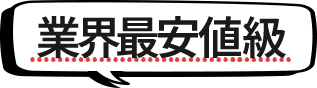 業界最安値級